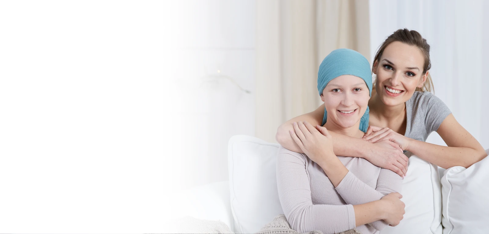 A transplant survivor and her loved one